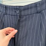 Galita Striped Dress Pants Blue Photo 3