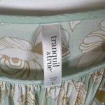 Womens Green Floral Sleeveless Tank Top Sleepshirt Night Shirt Nightgown Large Blue Photo 4