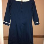 Vineyard Vines Nautical Rope Appliqué Tunic Dress Navy Blue 0 Photo 1