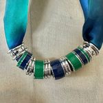 Chico's Chico’s Adjustable Satin Scarf Necklace Photo 5