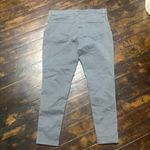 LuLaRoe  light gray distressed ankle skinny size 34 stretchy jeans Photo 4