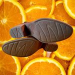 Born Shoes Women's Brown Leather Suede Knee High Boots Buckle Detail Size 7.5W Photo 8