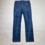 Hudson Jeans Hudson Flap Pocket Medium Wash Stretch Straight Leg Jean Womens Size 26 HEMMED Photo 7