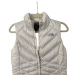 The North Face  Jacket Coat 550 White Down Puffer Vest Size Women's XS Photo 5