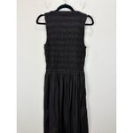 Madewell  The Melody Smocked Midi Dress Cotton Molasses Brown A Line Small NWT Photo 13