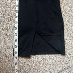 Gaiam  Pants Womens XL Black Yoga Flare Bootcut Stretch High Waist Slit Athletic Photo 5