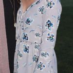 ASTR Long Sleeve Floral Romper Photo 1