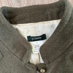J.Crew Wool Military Officer Jacket | Size 8 | Brass Buttons | Vintage FA06 Green Photo 5