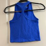 Free People  Royal Blue Racerback Tank Photo 1