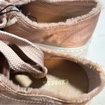 EXPRESS  pink satin platform sneakers size US 8 NWT Photo 7