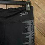 Zumba Wear Zumba Stay All Day Reflective Crop Small Leggings NWT Photo 1