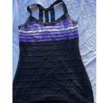Say What? vintage say what Purple Black Multicolor  mini dress Sz Photo 2