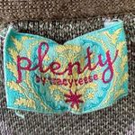 Plenty By Tracy Reese Brown Lavender Argyle Button Down Duster Long Cardigan S Photo 7