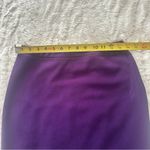 Shanna's Thread Size XS Purple Luxe Modest Pencil Skirt knee length stretch Photo 4
