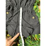Arden B y2k Strapless Black Mini Romper Size Small Photo 5