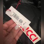 Fiorucci  Faux Leather Dress size 42IT/6 US Diagonal front zipper NWT Photo 10