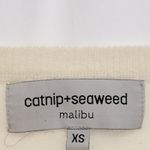 Catnip + Seaweed Broken Shell Cashmere Sweater XS Fall Malibu Casual Minimalist Photo 7