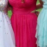 Guess Marciana Hot Pink Mini Dress Photo 2