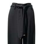 Cache Black Removable Self Belt Pant New Bottom 12" Splits Peek A Boo NWT $98 Photo 3