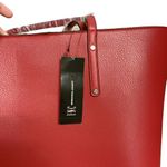 Inc international NEW |  Concepts Zoiey crimson red black trim Tote Handbag Photo 7