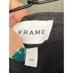 frame denim Frame Le Crop mini boot cut jeans black film noir denim cropped women's 30 M Photo 3