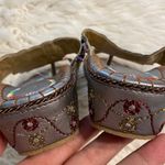 JohnFashion Sandals size 7 BNWOT color silver with lots of beads so cute Photo 7