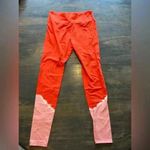 Wild Fable  Two-Tone Red‎ Tie-Dye Athletic Leggings Workout Yoga Pants F9 Photo 4