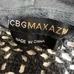 BCBGMAXAZRIA Vintage Women’s Zip Up Hoodie Jacket Rhinestones Crochet Boho Sz M Photo 8