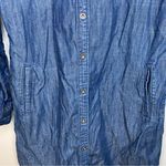 Banana Republic  Chambray Denim‎ Shirt Dress Size 2 Photo 7