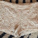 Monteau  Cream Lace Shorts Photo 0