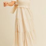 &merci Cream bow tie dress Photo 1