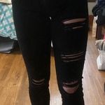 Black Ripped Jeans Size 26 Photo 0