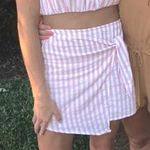 These Three Boutique Pink and White striped two piece  Photo 0