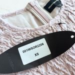 Wrong Side Of Right mauve smocked tiered modest 3/4 sleeve maxi dress XS Photo 10