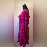 CeCe - Pink and Red Floral Midi Dress Size S Photo 1