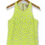 J.Crew  | Size 4 | Neon Floral 100% Cotton Embroidered Tank Top Photo 0