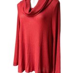 Anthropologie' Meadow Rue Burnt Orange Cowl Neck
Thermal Tee, Sz XL Photo 4