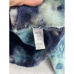 Delia's  Women's Button Front Cardigan Cropped Blue Tie Dye Plus Size 3X Scoop Photo 2