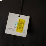 Ming Wang black dress blouse. New with tags. Size large Photo 5