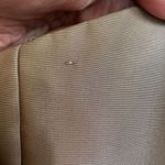 AMSALE Junior Sz 6 Y2K Metallic Brown Casual Evening Tube Full Length Prom Dress Photo 8