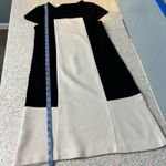 Maeve Anthropologie  Colorblock Cap Sleeve Shift Dress Black White Size XS Photo 3