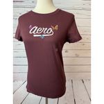 Aeropostale NWT Tee Shirt Classic Crew Medium T-Shirt Butterfly Butterflies Y2K Photo 2