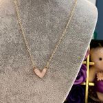 Gold Plated Heart Necklace Photo 1