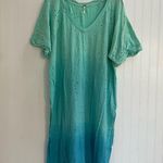Free People Palm Springs Ombré Eyelet Oversized Tunic Dress Cover Up Size S Photo 2