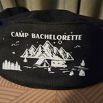 Camp Bachelorette Belt Bag Fanny Pack Black White Wedding Bridesmaid Mountains Photo 1