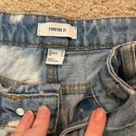 Forever 21 Acid Wash Split Jean shorts Photo 1