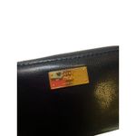 Ralph Lauren  Black Leather & Gold Plate Full Zipper‎ Women's Card Wallet Photo 1