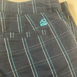 Athletic Dept. Shorts Women’s Size 10 NIKE AD Blue Plaid Shorts Golf Preppy Photo 3