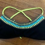 Victoria's Secret Victoria’s Secret XS Neon yellow crochet bikini top Photo 0