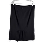 Ny Collection NY & Co 7th Avenue Design Pencil Skirt 16 Black Back Cinch New Photo 10